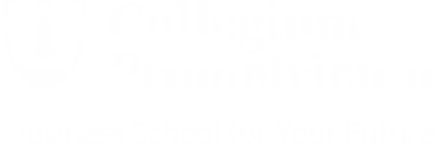białe logo Prometricum